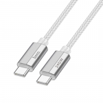 USB-C kaabel USB-C Hoco QC3.0 PD 5A 240W 1,8 m U134 hall