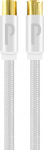 Profinity 135 dB antennikaabel, 7 m, valge (908200)