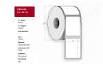 Capture Label 45 x 32mm, Core 76mm, Direct Thermal, Coated,