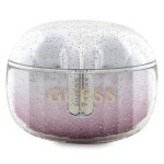GUESS Bluetooth krvaklapid GUTWSHDGKEEP TWS + dokkimisjaam roosa/roosa Glitter Gradient