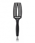 Olivia Garden Fingerbrush Combo Hair brush Medium Black