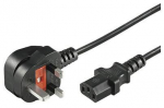 MicroConnect Power Cord UK Type G - C13 1M UK Type G, BS 1363 - C13