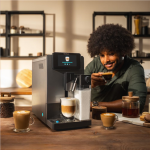 CECOTEC Kohvimachine | Cremmaet Latte Touch | Pumba rhk 19 bar | Sissee enoughne piimavahustaja | Superautomaatne | Must | 1500 W