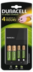 Duracell Kiirtoimuline Vrtuslaadur sisaldab 2AA 1300mAh AND 2AAA 750mAh