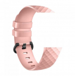 Devia Fitbit Charge 3 / Charge 4 Roosa Deluxe Sportrihm L