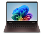 HEWLETT-PACKARD HP OmniBook X Flip x360 14-kc0011nnx - Ryzen AI 5 430, 16GB LPDDR5X 8000 on-board, 512GB, AMD Radeon 840M graafika, Puuteekraan/14.0 2K (1920x1200), 5MP IR TNR, Ei sisaldu 65W AC adapter, Deep Espresso, Win 11 Home, 1 aasta
