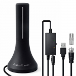 Qoltec DVB T T2 antenn 4K signaalivimendi 32dBi
