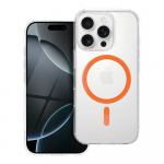 Drop Glue Colorful Ring Mag Cover compatible with MagSafe for IPHONE 13 orange