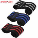 SportVida Fitness AND amp; Crossfit High Resistance Band Fabric Rubber set (3pcs) 32-36-40*8cm Multi-Color