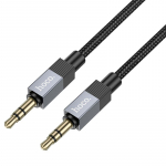 Kaabel AUX pesa 3,5 mm (isane) Jack 3,5 mm (isane) Hoco 1 m UPA32 must