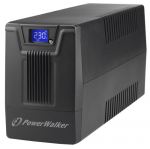 PowerWalker VI 800 SCL FR katkestuseta toiteallikas (UPS) Line-Interactive 0,8 kVA 480 W 2 AC pistikupesad