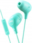 JVC HA-FX38M-G-E Marshmallow Headphones with remote AND microphone Green