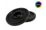 Tunturi taldrikud mustad 1,25kg, paar
