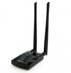 Alfa network AWUS036ACH juhtmevaba ruuter, kaksist sagedus (2,4 GHz / 5 GHz), must