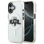 Karl Lagerfeld IML Karl Sketch Logo iPhone'i 17 MagSafe lbipaistev etui
