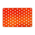 ASI COLLECTION Alusplaat 43,5 x 28 cm punane valgete punktidega