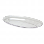 Plastic trays transparent set of 2 Easy Bake 46x23cm