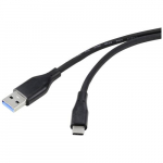 Renkforce RF-4995170 USB-kaabel USB 3.2 Gen 1 (3.1 Gen 1) 0,5 m USB A USB C must