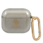 GUESS GUA3UCG4GK AirPods 3 kate tarna/must Glitter Collection