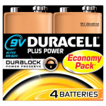 Duracell Batterie Plus UUS -9V (MN1604/6LR61) 4St.