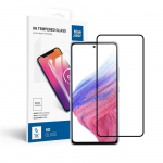 Kvast klaasist Samsung Galaxy A53 5G jaoks (tisliim / mbrise-sbralik) Sinine Tht 5D must