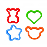 LEAN Toys Magnettahvel koos libisevate mhritega, mustrid, roosa