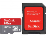 SANDISK 32 GB microSDHC Class 10 SDSDQUA-032G-U46A