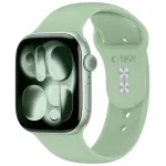 Tech-Protect SILIKONNINE APPLE WATCH 8 / 9 / 10 / 11 / 12 / SE (40 / 41 / 42 MM) PISTASIO