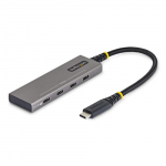 StarTech.com 4-portiline USB-C hub, 10 Gbps, 100 W PD laadimine, 4x USB-C porti, lelaaduskaitse, PCR alumiinium, MacBookile / Dellile / ThinkPadile / HP-le / iPadile / tabletile