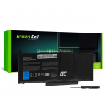GREEN CELL Slearvuti aku F3YGT 7,6 V 6200 mAh Dell Latitude 7280 7290 7380 7490 jaoks