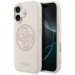 GUESS Etui Perforatsioonidega 4G MagSafe iPhone'ile 17, roosa