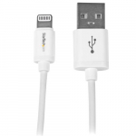 StarTech.com 1 m (3 ft) USB to Lightning kabel - iPhone / iPad / iPod laadimiskabel - Kiire laadimine Lightning to USB kabel - Apple MFi sertifitseeritud - Valge