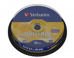 Verbatim DVD+RW Matt Hbe 4.7 GB 10 tk