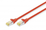 Digitus CAT 6A S-FTP patch cbl LSOH. AWG 26/7. Length 5m. color red