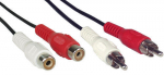 Intos InLine 2 x RCA emane - 2 x RCA mees kaabel, 5 m (89935)