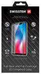 Swissten Ultra kindel tisrinnaline / tisliimimine klaas Apple iPhone 6 / 6S must