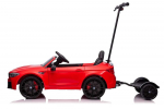 Lean Cars BMW M5 with platform for parent, Red