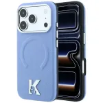 Case Karl Lagerfeld Grained Embossed Ring AND Kameo Logo MagSafe for iPhone 18 Pro Max / 17 Pro Max li