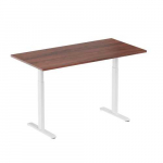 Height-adjustable desk Up Up Bjorn White/Brown