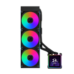 Lian Li Hydroshift II LCD-S, 360CL juhtmeta vedelikjahutussteem, must (GHS2LCDS36CB)