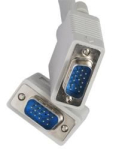 Mercodan Monitori kaabel HQ VGA 5,0 m hall, VGA: male - VGA: male