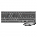 Logilink ID0215 klaviatuur, rott kaasas, kodu/kontor, Bluetooth, QWERTZ, saksa keel, antratsiit, hall