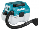 Makita DVC750LZX1 tolmuimeja Sinine, Valge 7,5 L 55 W