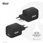 CLUB 3D Club3D Ladegert 2xUSB Typ C, 1xUSB Typ A, PD 65W, GaN retselli
