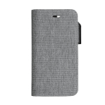 ONSALA COLLECTION Wallet Textile Grey iPhone X/XS