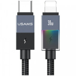 USAMS Kabel SJ776 PD 30W USB-C/Lightning 1,2m, kaitsepind