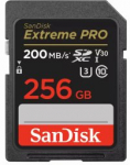 SANDISK EXTREME PRO SDXC 256 GB 200/140 MB/s A2
