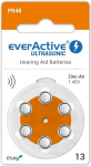 Everactive Ultraheliga kuulmisvahendite patareid, 6-ne pakett