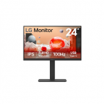 LG LCD-monitor||23,8 tolli|ri|IPS-paneel|1920x1080|16:9|100 Hz|5 ms|Krvaklapid|Prav|Telgitall|Krgus reguleeritav|Kalle|24BA750-B
