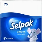 SELPAK Salvet Classic, valge, 30x30cm, 2 kihti, 75tk